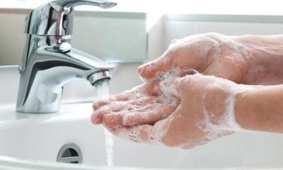 Mantenha sempre as mãos limpas